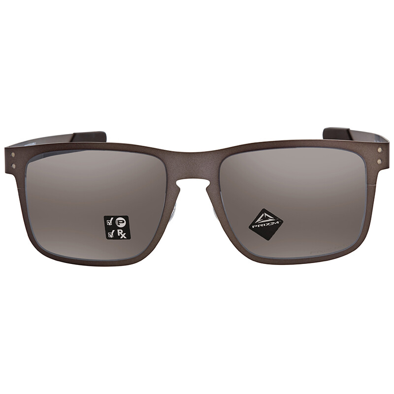 Oakley Holbrook Metal Prizm Black Polarized Square Men's