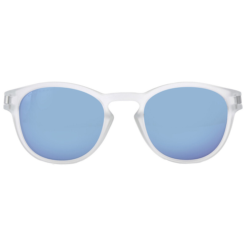 オムオム Oakley Latch Prizm Sapphire Polarized Round Men's Sunglasses