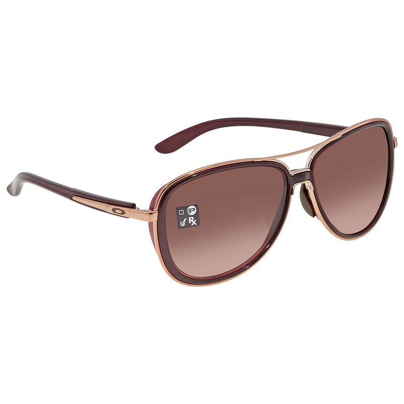 Oakley Split Time Red Gradient Pilot Ladies Sunglasses OO4129