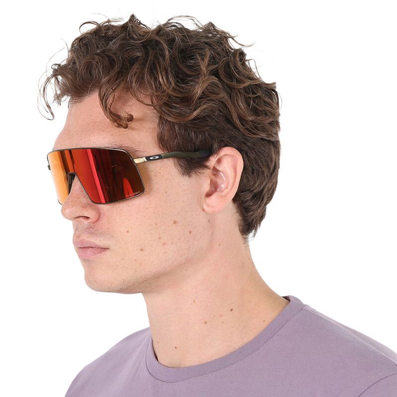 ゆ*ん様 OAKLEY sutro ti PRIZM RUBY オークリー スト Oakley Sutro TI Prizm Ruby Shield Men's Sunglasses OO6013 601302