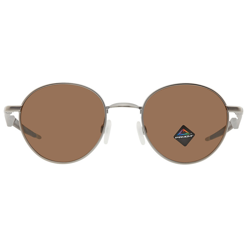 Oakley Terrigal Prizm Tungsten Mirrored Round Men's Sunglasses