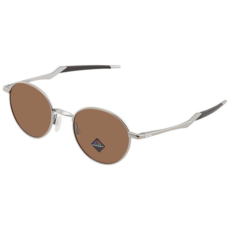 Oakley Terrigal Prizm Tungsten Mirrored Round Men's Sunglasses