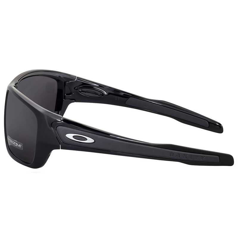 Oakley Turbine Prizm Black Polarized Wrap Men's Sunglasses OO9263