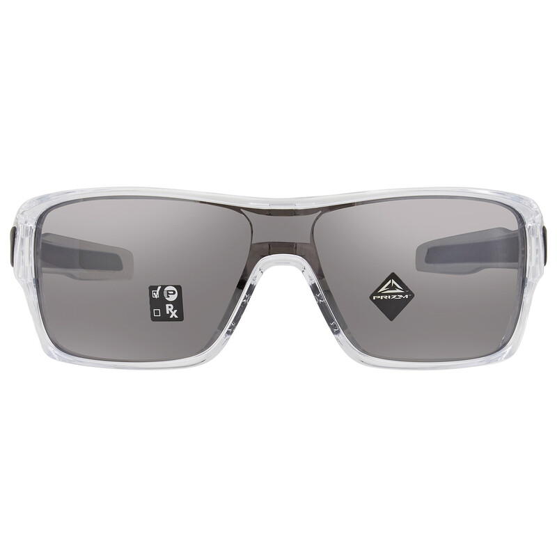 Oakley Turbine Rotor Prizm Black Polarized Wrap Men's Sunglasses