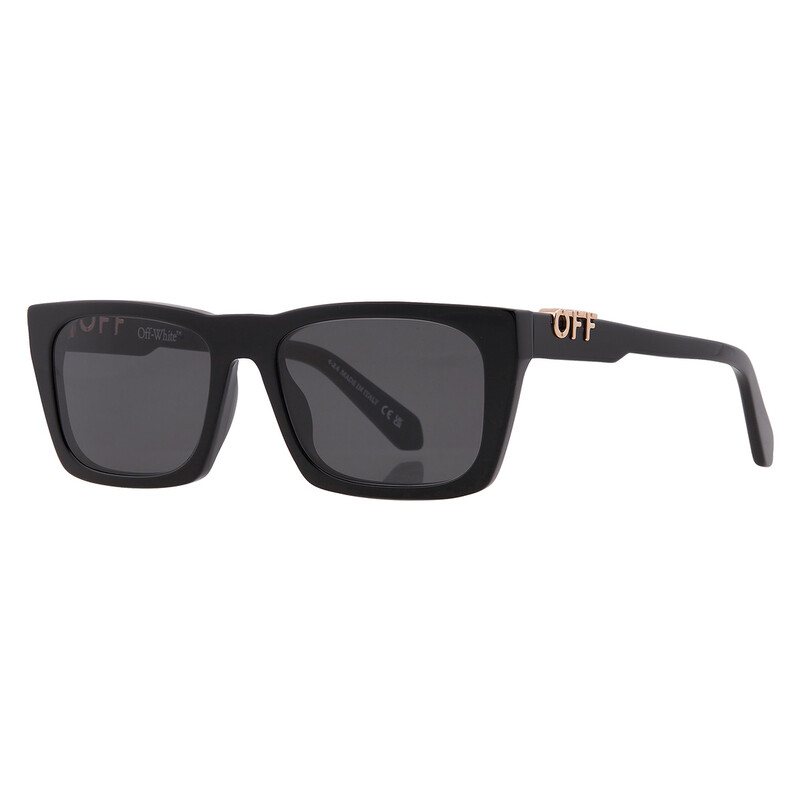 Off-White ALBANY Dark Grey Square Unisex Sunglasses OERI13E 1007