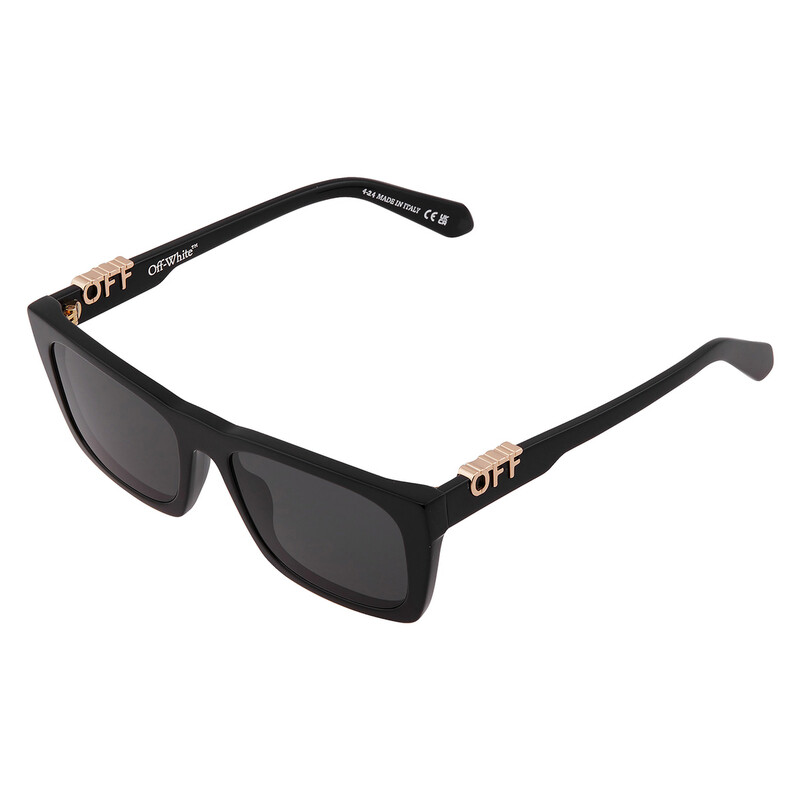 Off-White ALBANY Dark Grey Square Unisex Sunglasses OERI13E 1007