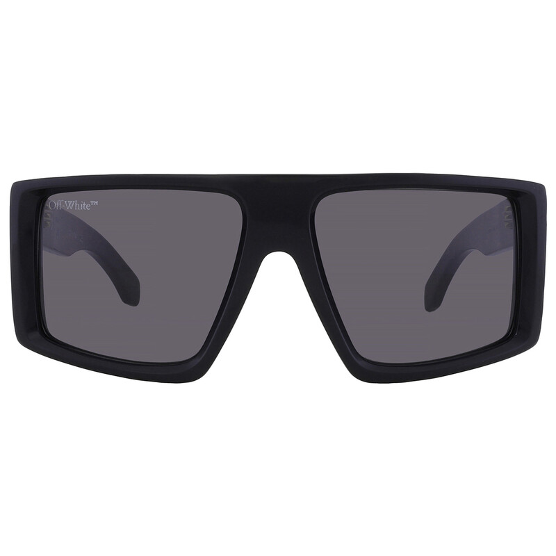 Off-White Alps Dark Grey Browline Unisex Sunglasses OERI004 1007