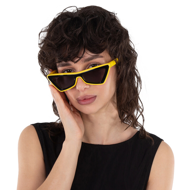 Off-White Artemisia Dark Grey Cat Eye Ladies Sunglasses OERI042