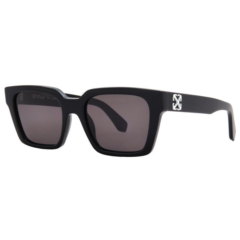 Off-White BRANSON Dark Grey Square Unisex Sunglasses OERI111 1007