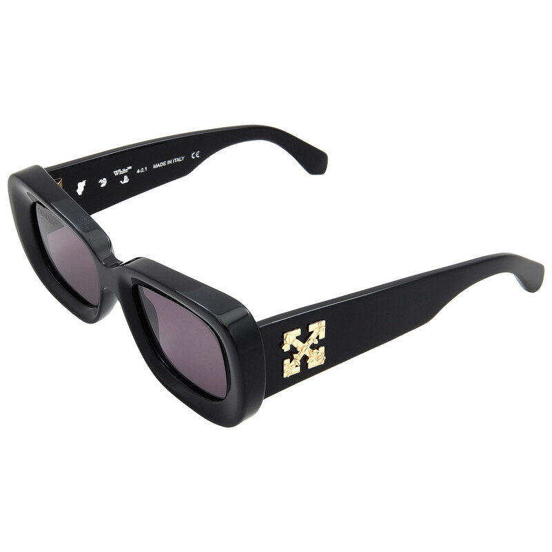Off-White Carrara Grey Rectangular Unisex Sunglasses OERI019 1007