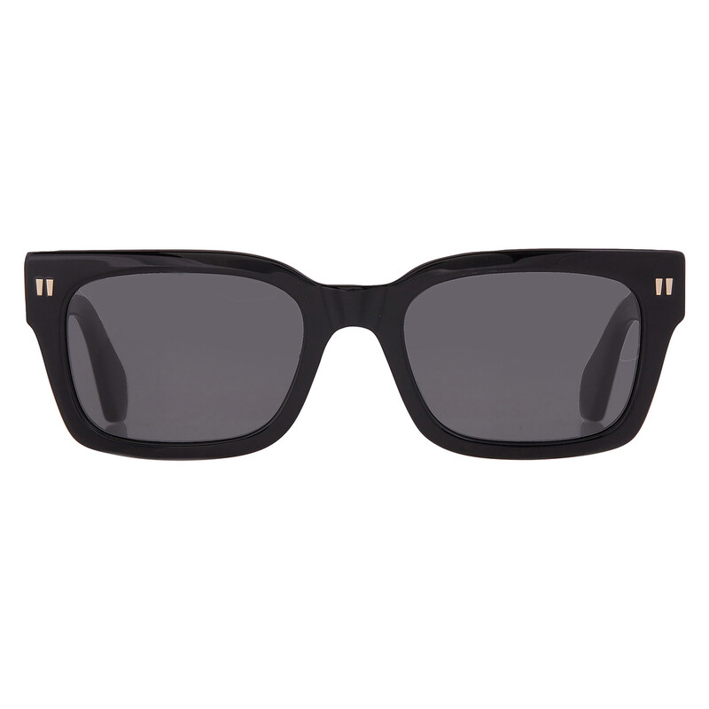 Off-White MIDLAND Dark Grey Square Unisex Sunglasses OERI108 1307