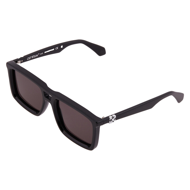 Off-White STRATFORD Dark Grey Square Unisex Sunglasses  display picture 3