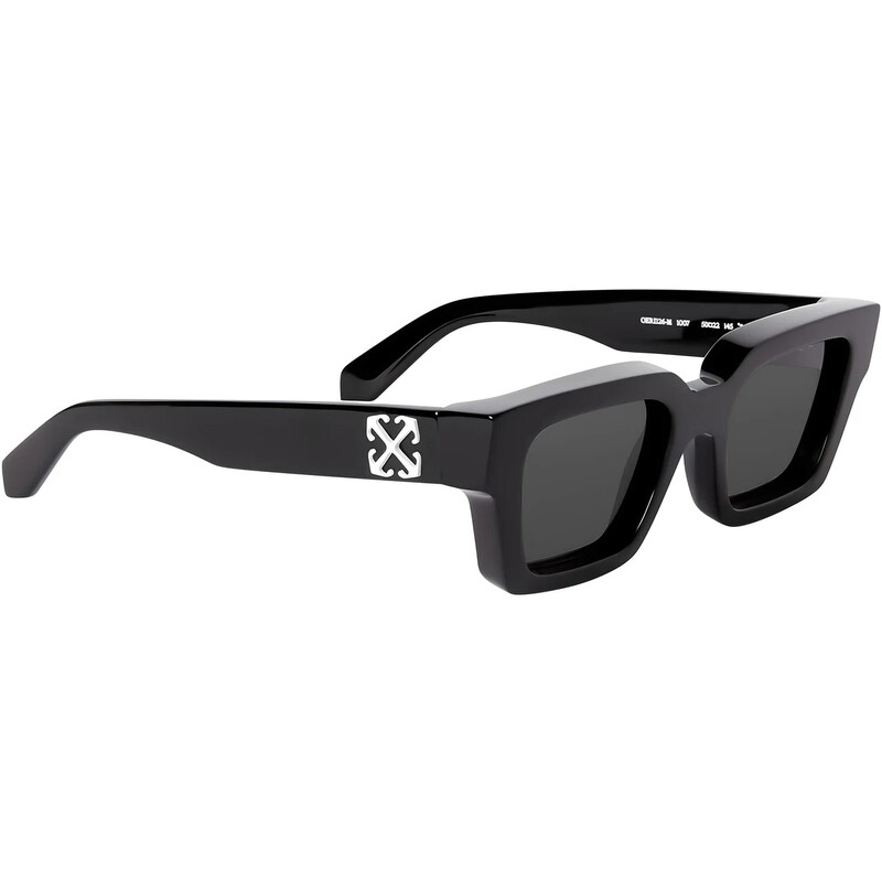 Off-White Virgil Grey Square Unisex Sunglasses OERI126 1007 50