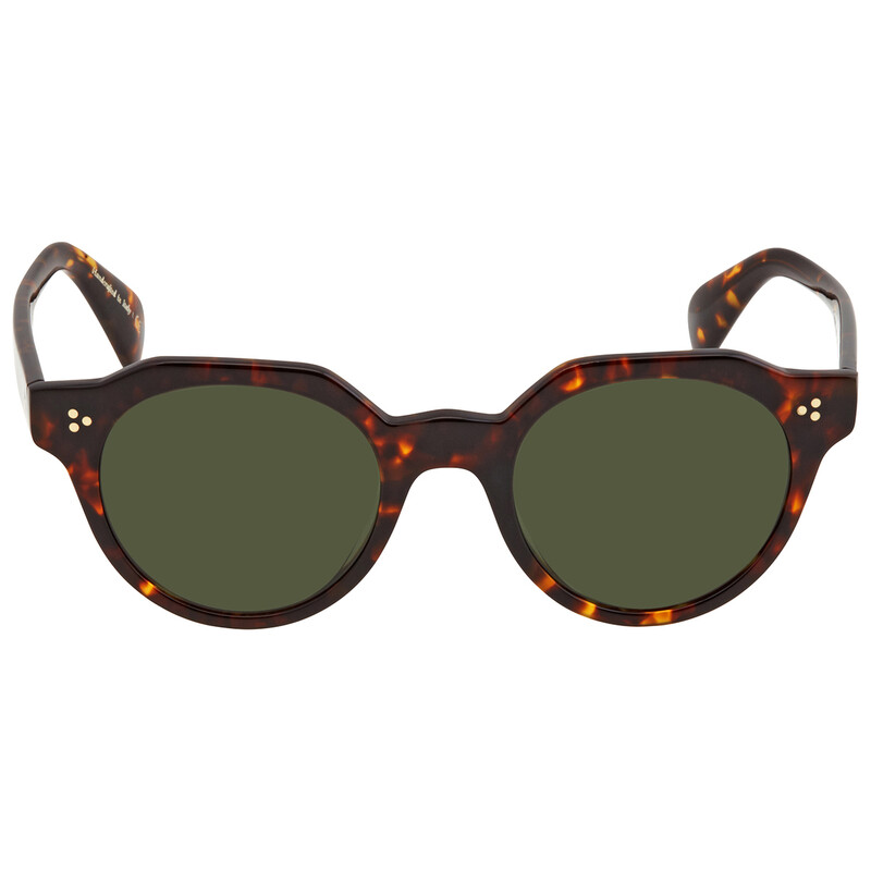 Oliver Peoples Green Geometric Unisex Sunglasses OV5378SF 165471
