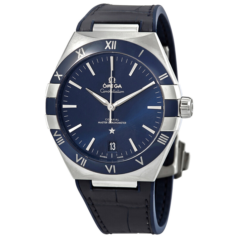 Omega Constellation Automatic Chronometer Blue Dial Men's Watch