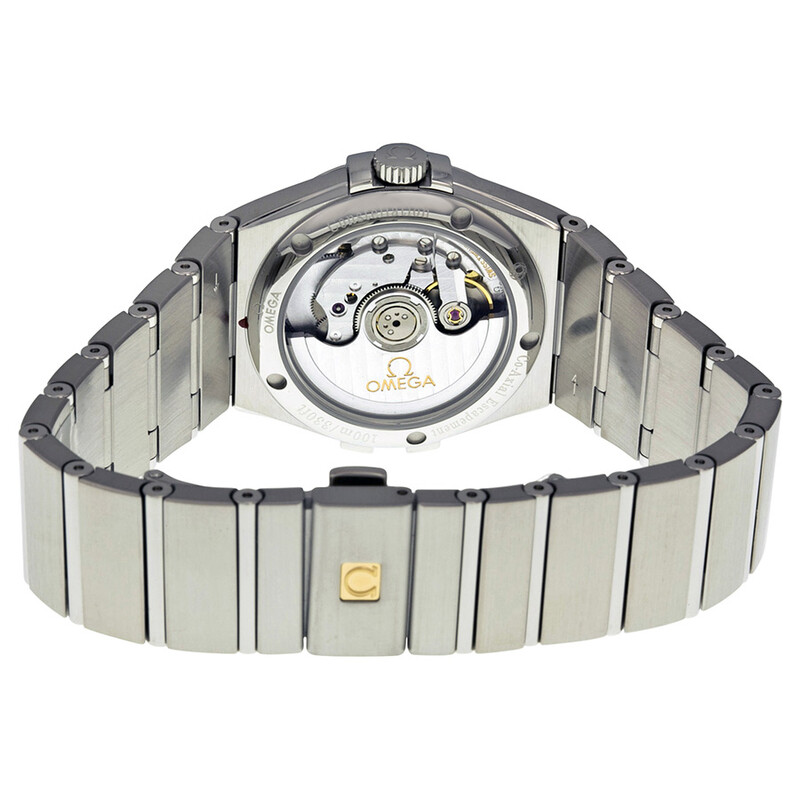 Omega Constellation Automatic Grey Dial Stainless Steel Men's