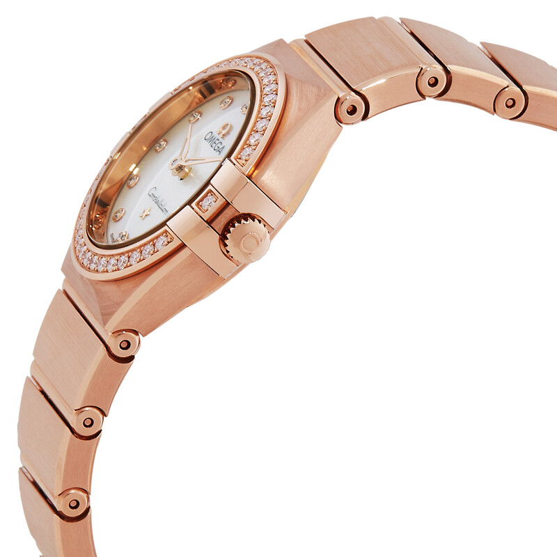Omega Constellation Quartz Diamond Ladies Watch 131.55.25.60.55.001 Size: