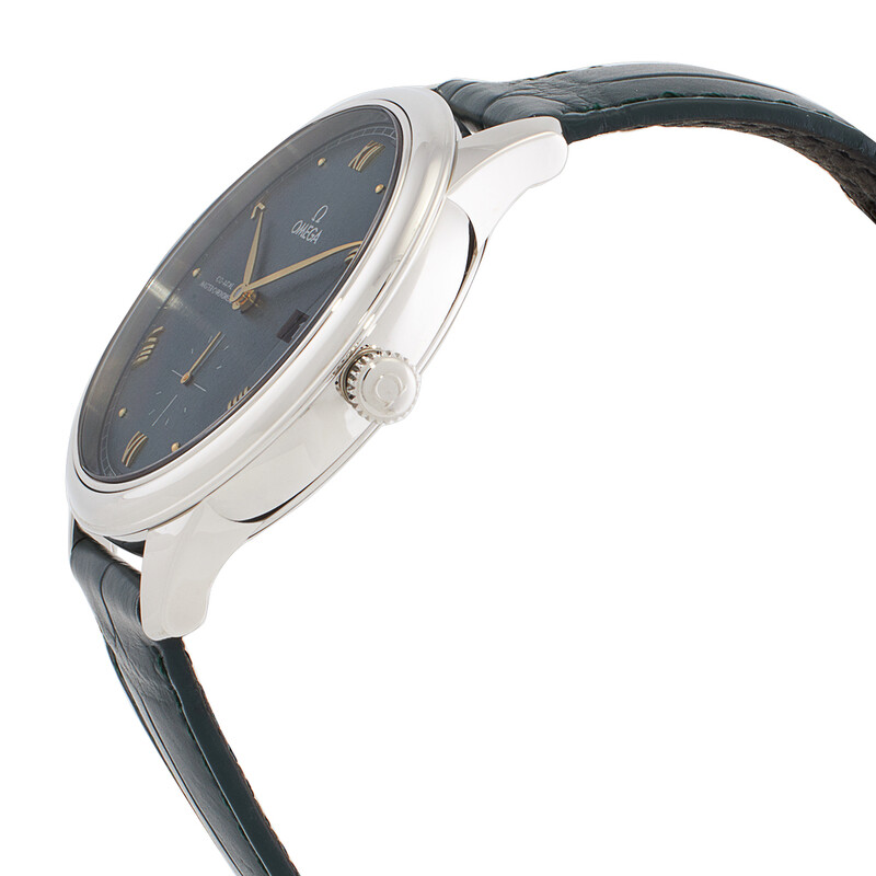 Omega De Ville Automatic Chronometer Green Dial Men's Watch 434.13