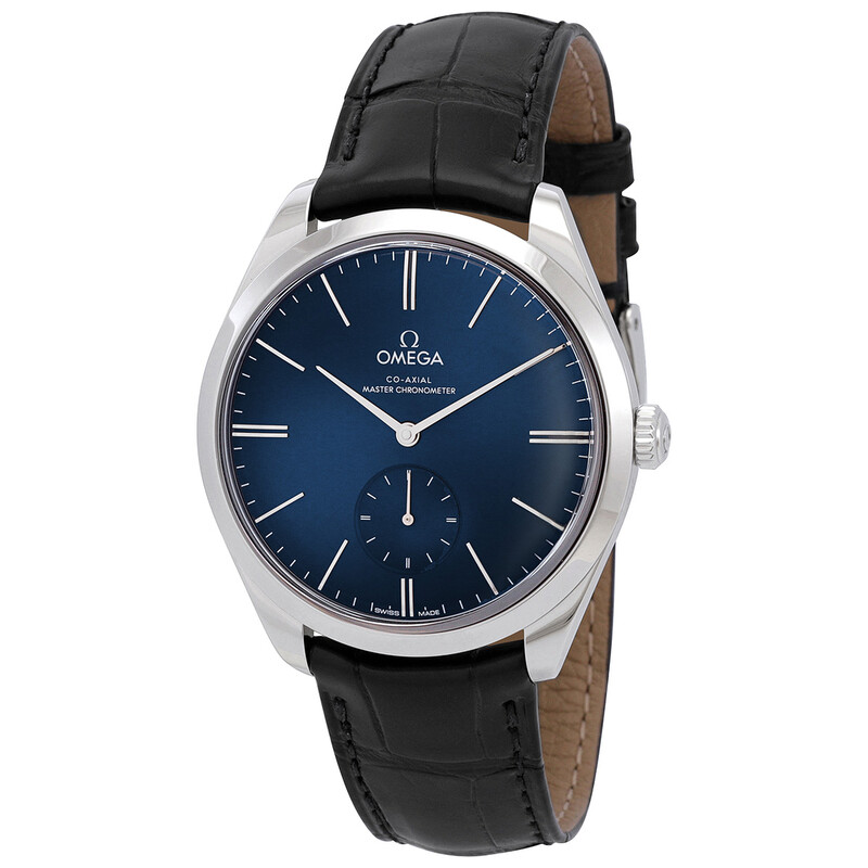 Omega De Ville Hand Wind Blue Dial Men's Watch 435.13.40.21.03.002
