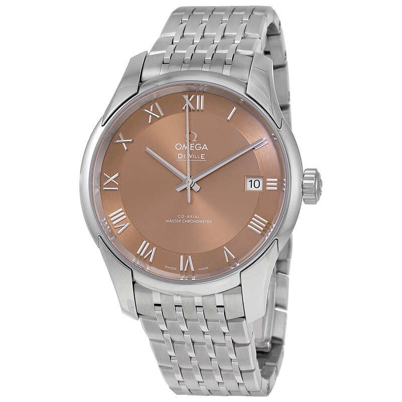 Omega De Ville Hour Vision Automatic Chronometer Bronze Dial Men's
