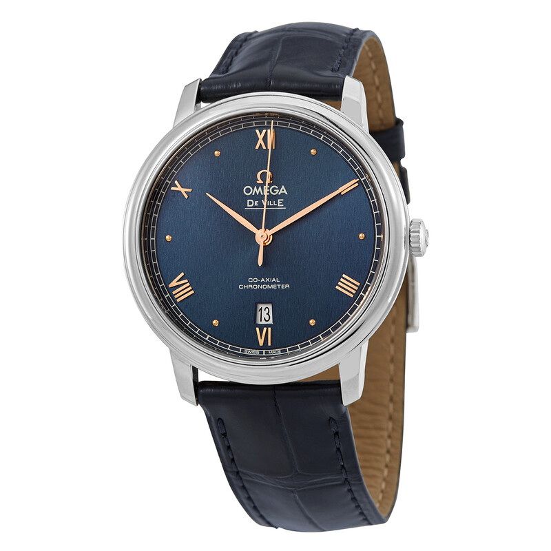 Omega De Ville Prestige Automatic Chronometer Blue Dial Men's Omega De Ville Prestige Automatic Chronometer Blue Dial Men's