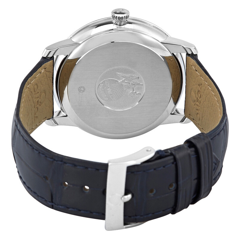 Omega De Ville Prestige Automatic Chronometer Blue Dial Men's