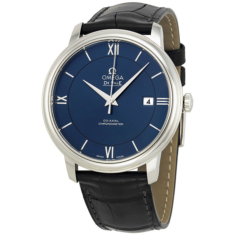 Omega De Ville Prestige Blue Dial Men's Watch 42413402003001