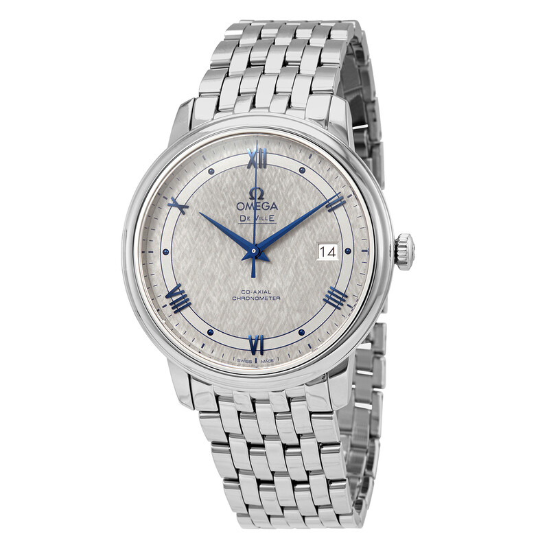 Omega De Ville Prestige Chronograph Automatic Grey Dial Men's