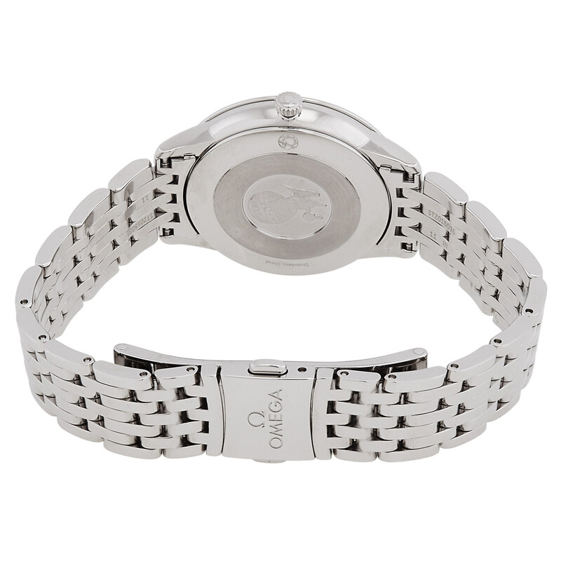 Omega De Ville Quartz Green Dial Ladies Watch 434.10.30.60.10.001