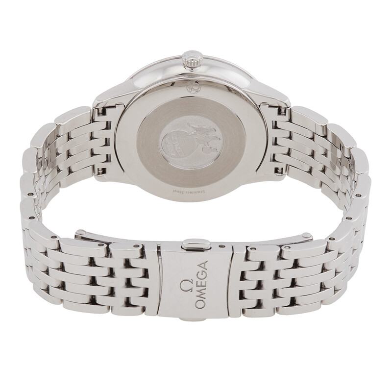 Omega De Ville Quartz Rose Silvery Dial Ladies Watch 434.10.30.60