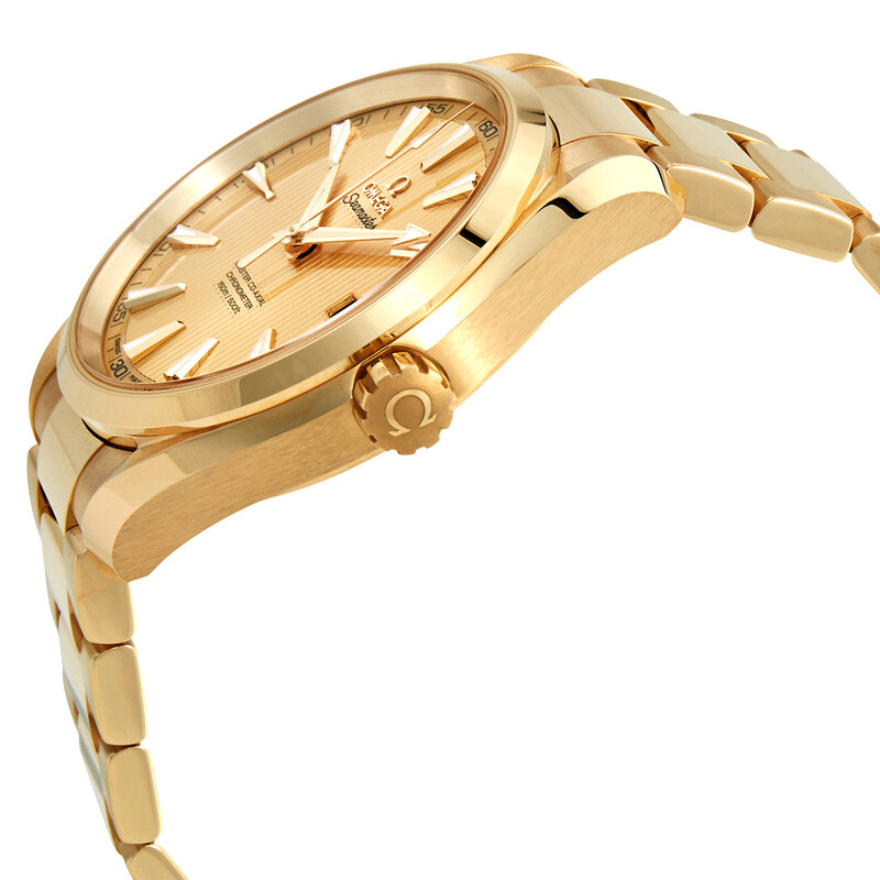 Omega Seamaster Aqua Terra 18kt Yellow Gold Automatic Men's Watch