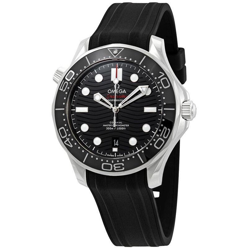 Omega Seamaster Automatic Black Dial Men's Watch 210.32.42.20