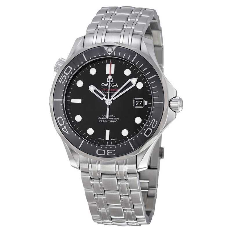 Omega Seamaster Professional Automatic Black Dial Men's Watch