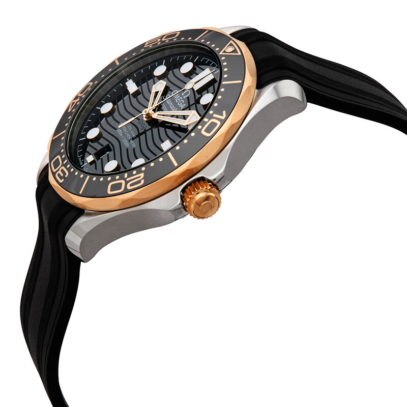 Omega Seamaster Automatic Chronometer Black Dial Men's Watch