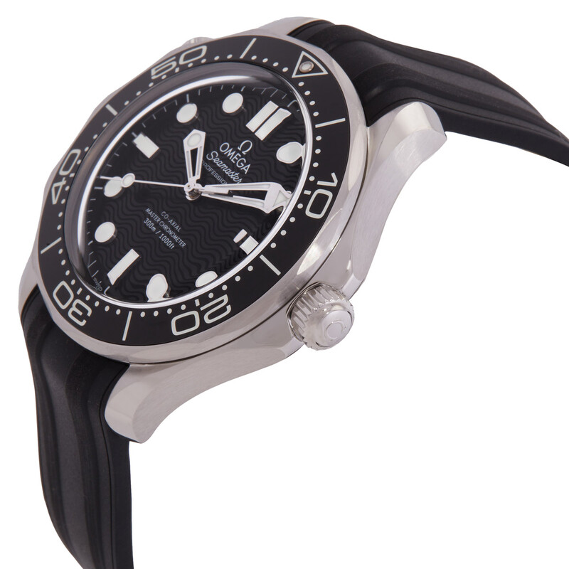 Omega Seamaster Automatic Chronometer Black Dial Men's Watch