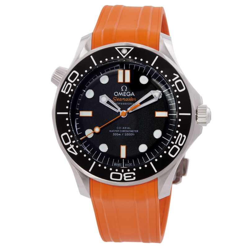 Omega Seamaster Automatic Chronometer Black Dial Men's Watch