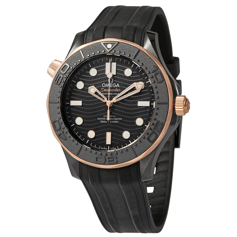 Omega Seamaster Automatic Chronometer Black Dial Men's Watch