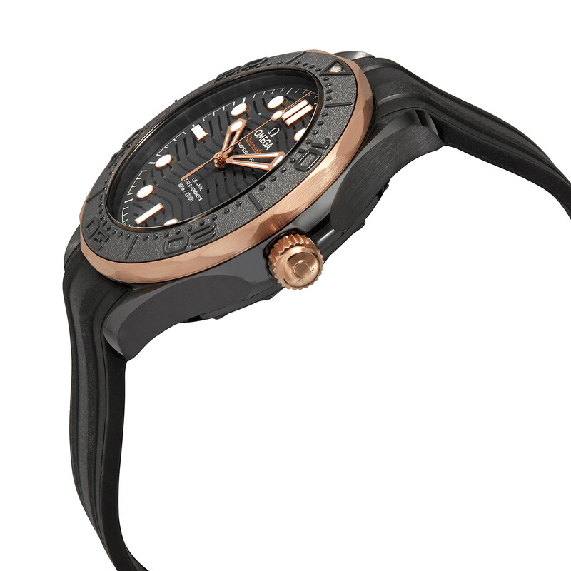 Omega Seamaster Automatic Chronometer Black Dial Men's Watch