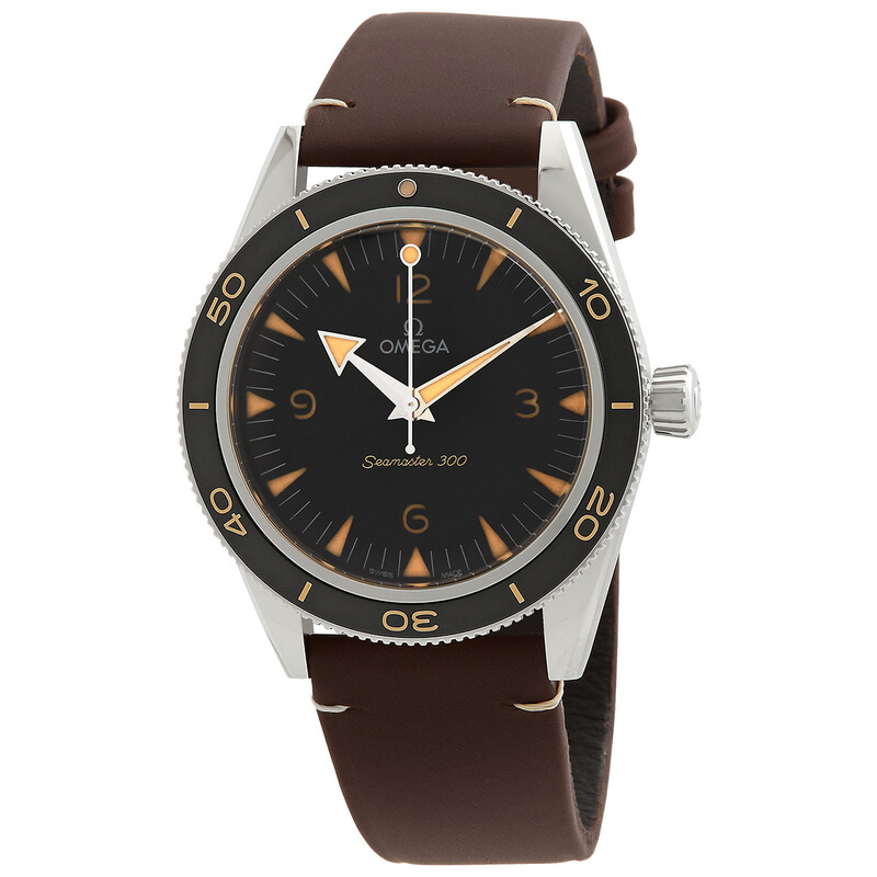 Omega Seamaster Automatic Chronometer Black Dial Men's Watch