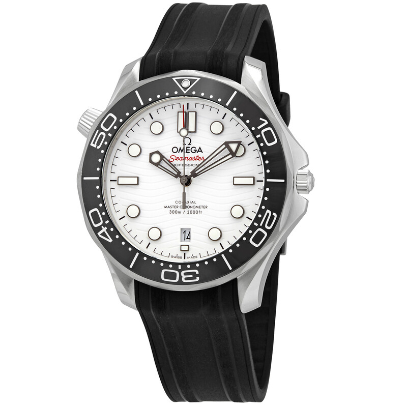 Omega Seamaster Automatic White Dial Men's Watch 210.32.42.20
