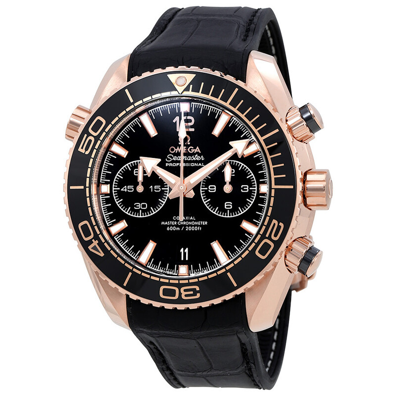 Omega Seamaster Planet Ocean Chronograph Automatic 18kt Sedna Gold