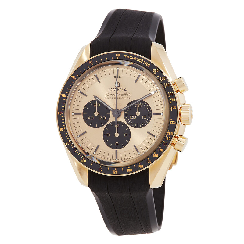 Omega Speedmaster Chronograph Hand Wind Chronometer Gold Dial