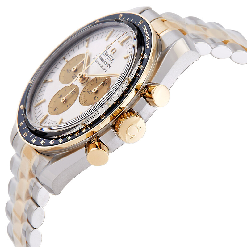 Omega Speedmaster Chronograph Hand Wind Silver Dial Men's Watch