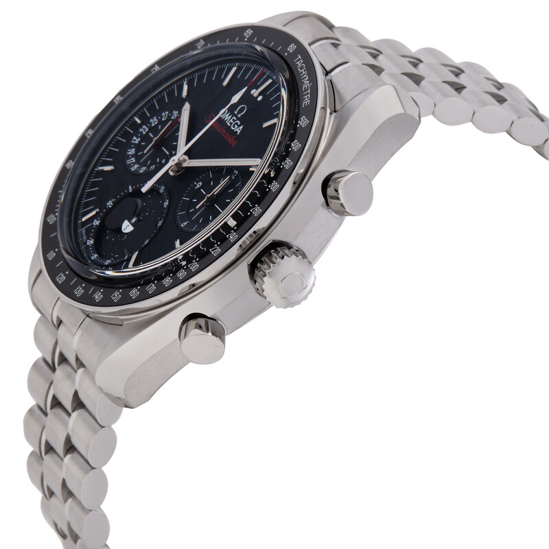Omega Speedmaster Chronograph Hand Wind Black Dial Men's Watch