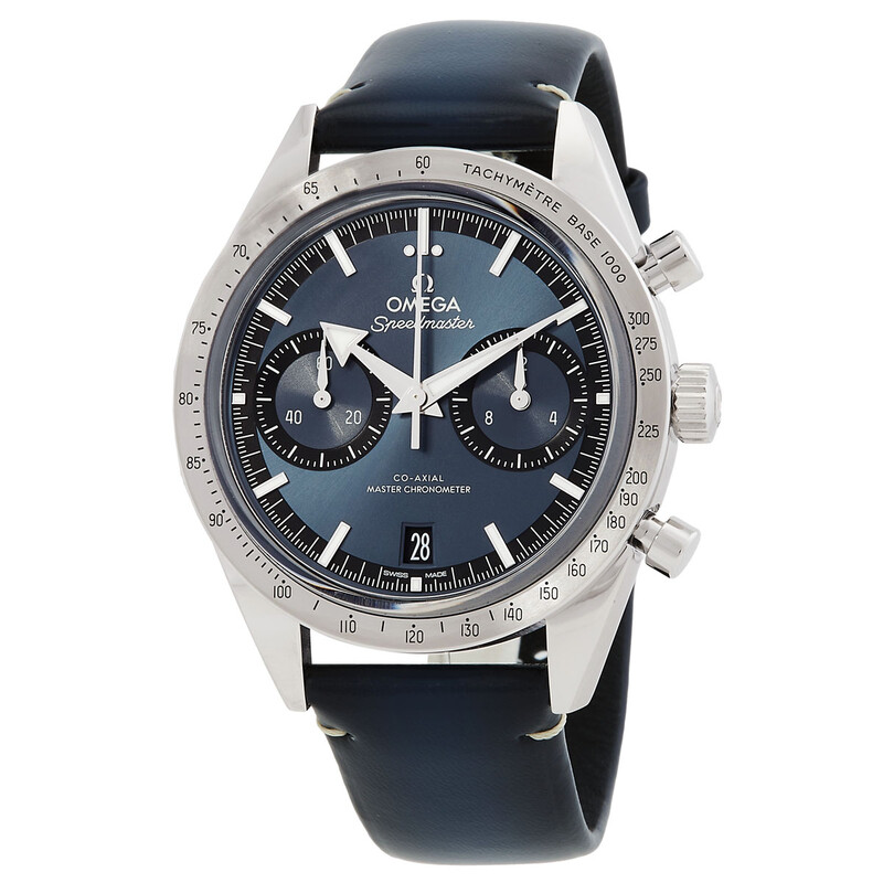 Omega Speedmaster Chronograph Hand Wind Blue Dial Men's Watch