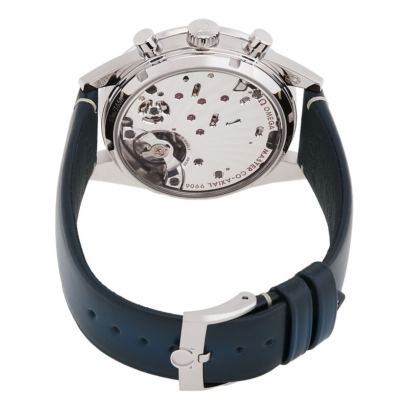 Omega Speedmaster Chronograph Hand Wind Blue Dial Men's Watch