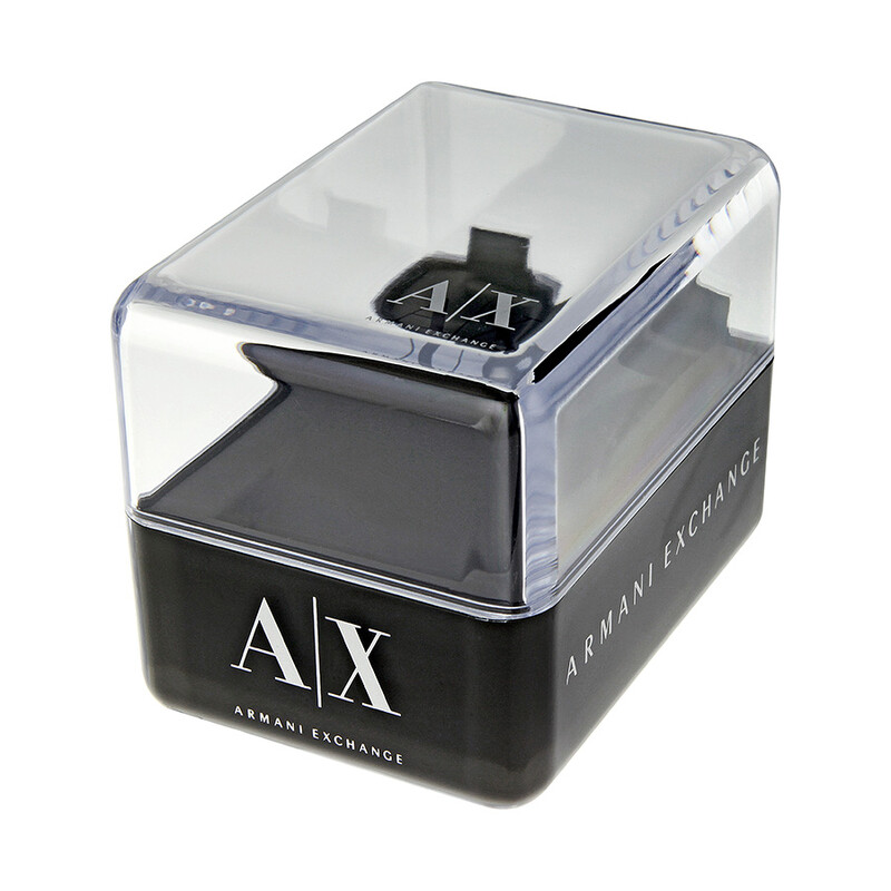 Armani Exchange Open Box - Armani Exchange Chronograph Silver Dial ...