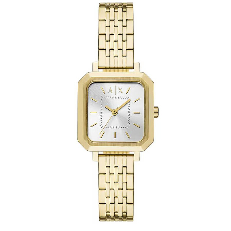 Armani Exchange Open Box - Armani Exchange Leila Quartz Silver