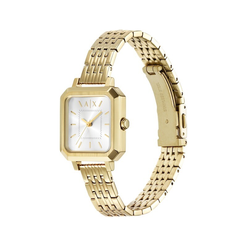 Armani Exchange Open Box - Armani Exchange Leila Quartz Silver