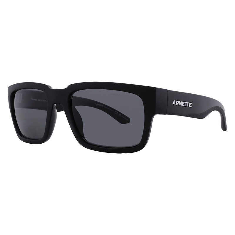 Arnette Open Box - Arnette Grey Rectangular Men's Sunglasses AN4326U ...